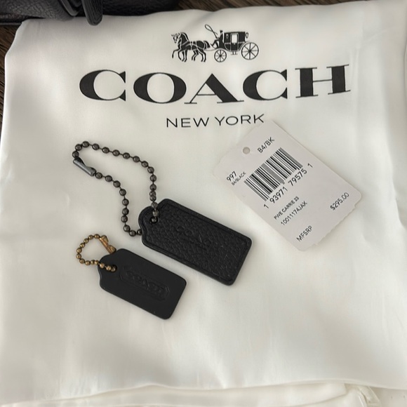 Coach Carrie 23 Backpack Black NWT - Picture 3 of 12